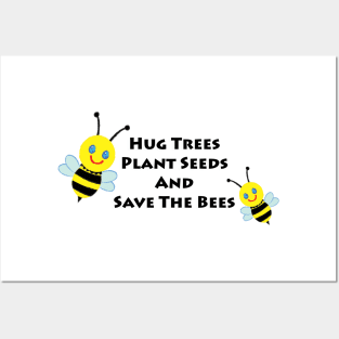 Save the Bees Posters and Art